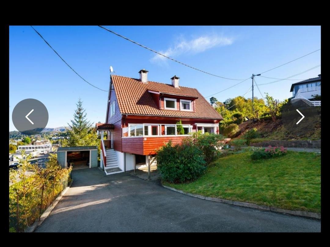Kjellerleilighet I Fana Til Leie-Med Gratis Parkering Og Mange Kollektiv Reisemuligheter Bergen Exterior foto